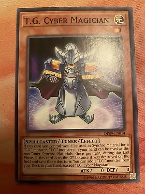 1x T.G. Cyber Magician - OP09-EN014 - Common - Unlimited  YuGiOh NM • $1.69