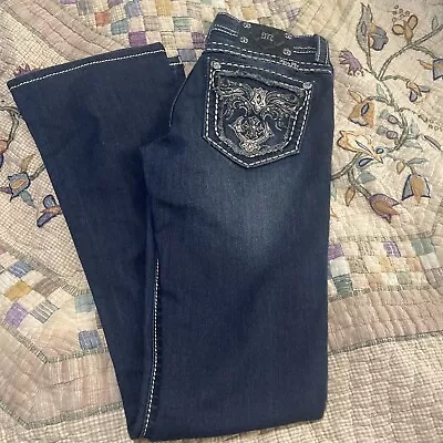 Miss Me Jeans 27 Dark Wash • $15