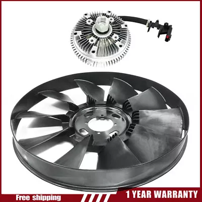 Fan Clutch &Radiator Cooling Fan 15229250 For Chevy Olds Trailblazer Envoy Buick • $157.27