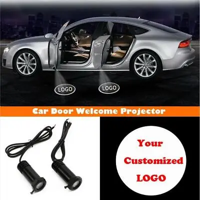 2x Customzied Car Door Welcome Projector Laser Shadow Lights • $33.24