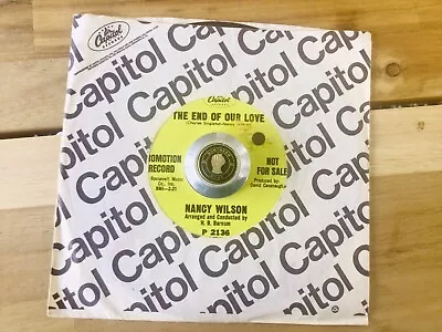 NANCY WILSON 🏆 US Demo* THE END OF OUR LOVE🥇WIGAN CASINO 🇬🇧 NORTHERN SOUL • £69.99