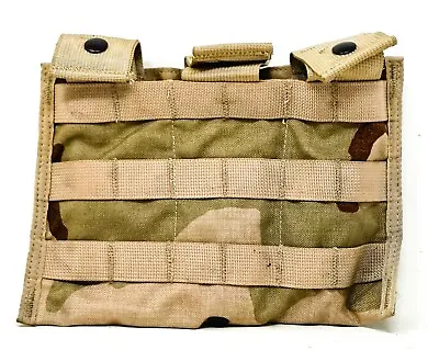 The Resource Center M4 [3]-Mag Side X Side Multicam Molle Magazine Pouch • $15.99