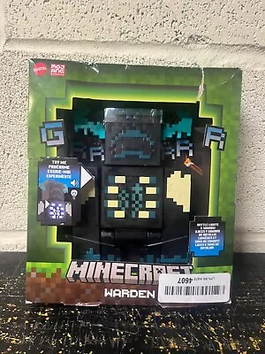 BRAND NEW - Minecraft - WARDEN - Figure - BATTLE LIGHTS & SOUNDS NEW DAMAGED BOX • $12.99