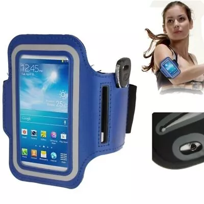 Sport Strap Jogging Sports Bag Fitness Bracelet Case For Samsung Galaxy S4 Mini • £12.19