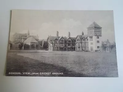 £3.99 • Buy PC Mostyn House School Parkgate Cheshire General View From Cricket Ground §A1645