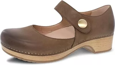 Dansko Beatrice Mushroom Burnished Mary Jane Clog For Women W/ Arch Support • $139.95