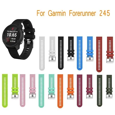 Sports Soft Silicone Replacement Watch Band For Garmin Forerunner 245/245M • $14.55
