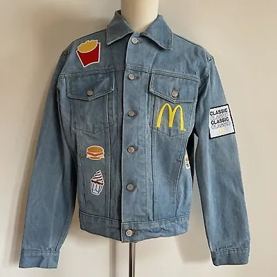 McDonald’s Uber Denim Jacket Men Small Limited Edition NWT • $110