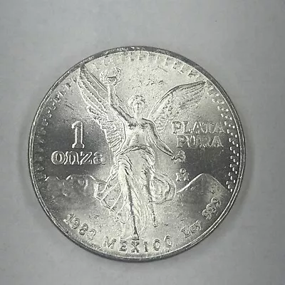 1 -1983 Mexican Silver Libertad Plata Pura 1 Oz .999 • $38