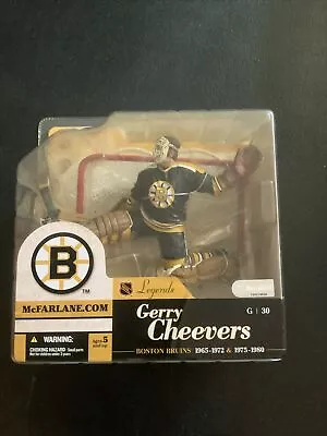 2004 McFarlane NHL Legends Series 1 Gerry Cheevers Goalie Boston Bruins No. 30 • $9.99