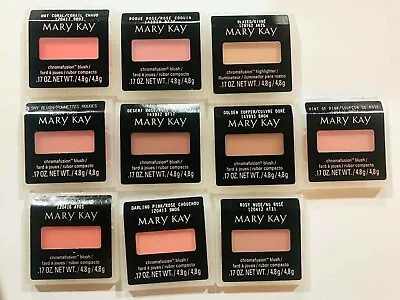 Mary Kay CHROMAFUSHION BLUSH  **YOU CHOOSE SHADE***NEW *FREE SHIPPING!!!!! • $12.99