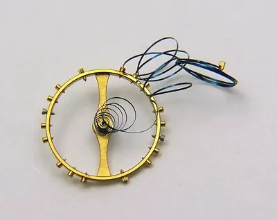 Genuine Rolex 1570 8106 Caliber Balance Complete Blue Hairspring Movement Damage • $10.50