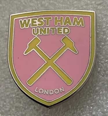 £4.99 • Buy Very Rare Smart & Collectable West Ham Supporter Enamel Badge - Wear With Pride