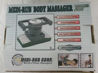 Medi Rub Massager 2000 Plus • $95