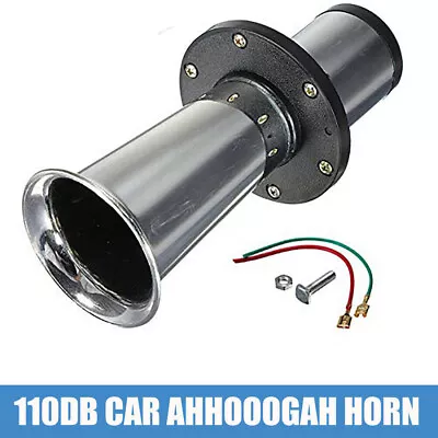 12V 110dB Vintage Antique Style Cow Horn Loud For Car Truck SUV RV Motorcycle AU • $36.98