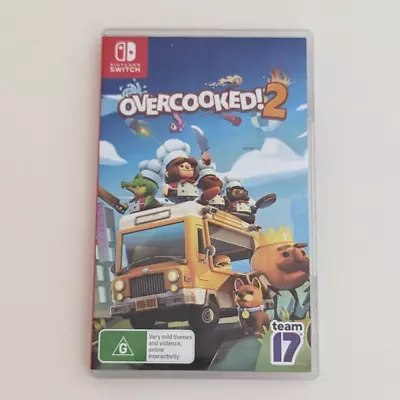 Very Good Condition! Genuine Nintendo Switch Game Overcooked! 2 PAL AUS Tested! • $49.99