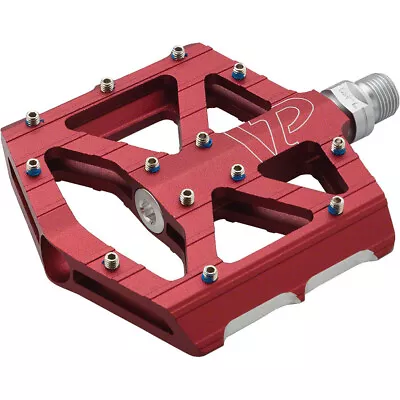 VP Components VP-001 All Purpose Pedals 9/16  Chromoly Axle Aluminum Body Red • $62.90