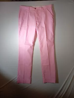 Royal & Awesome Light Pink Golf Pants Mens 36 X 32 • $42.99