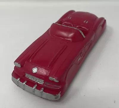 Vintage Garret Rubber GS #430 Two Seater Sport Car Red Molded Rubber Toy • $52.99