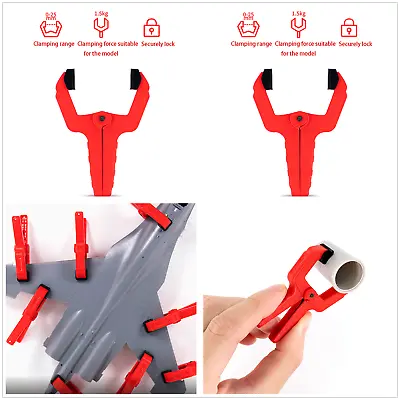 Suitable For Hobby Model DIY 2/4/20 PCS Seamless Auxiliary Clamp Model Tool Kit • $9.64