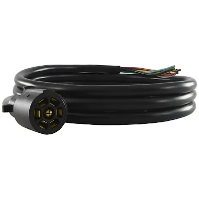 Conntek Copper Wire 7.5ft. RV Standard 7 Way Molded Trailer Harness • $32.95