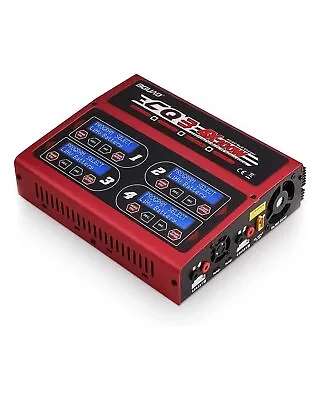 	BGUAD 100Wx4/10Ax4 AC/DC 4 Port RC LiPo Charger Discharger Intelligent Balanc	 • $308.52