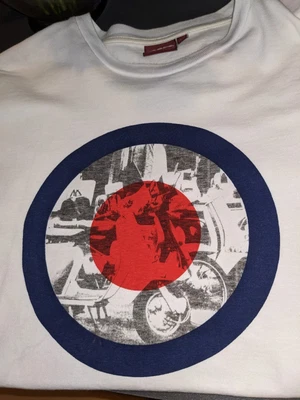 £9 • Buy Merc London T Shirt White With Mod Target. Size Medium. Used But Excellent Cond