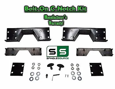 Bolt-on HEAVY DUTY Rear Frame C-Notch Kit 02-08 FOR 2002 - 2008 Dodge Ram 1500 • $217.94