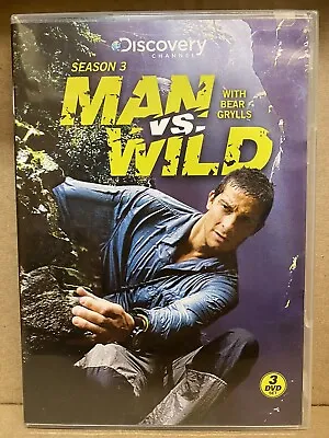 Man Vs. Wild Season 3/ Man Woman Wild DVD • $19.95