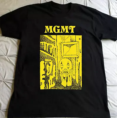 Mgmt Band Black Music Cotton Men And Women T Shirt Size S-5XL HN961 • $20.89