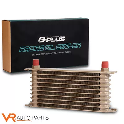 10 Row AN-10AN Universal Racing Aluminum Transmission Engine Oil Cooler Filter • $30.98