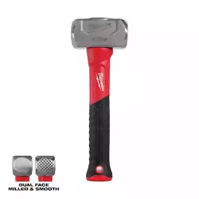 NEW 3lb Milwaukee Fiberglass Drilling Hammer Fiberglass Handle Forged Steel Head • $26.36