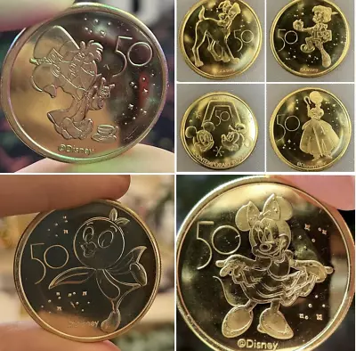 NEW Walt Disney World 50th Anniversary Commemorative Gold Coins 53 Variations  • $8.90