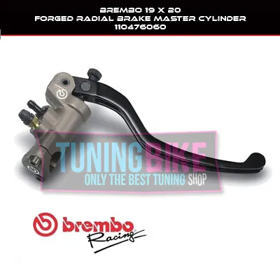 Brembo Radial Brake Master Cylinder 19x20 Forged For Yamaha Yzf-r1 Sp 06 • $227.20