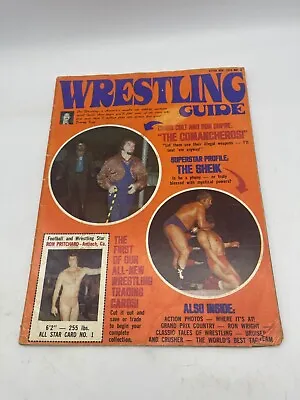 Vintage Wrestling Guide Magazine Nov  1973 The Sheik Chris Colt Cover • $16.88