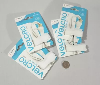 4x 2 Pack Genuine Velcro One-Wrap 20mm X13cm Re-Usable Hook And Loop Cable Ties  • £4.99