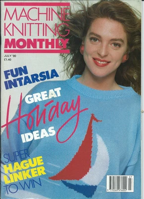 £1.50 • Buy Machine Knitting Monthly Vintage Magazine July 1990 Many Knitting Patterns 