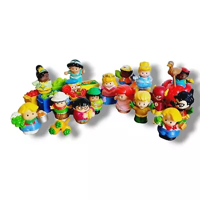 Fisher Price Little People 27 Piece Bundle Disney Princess DC Comics Farming • $54.95