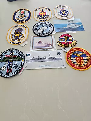 Lot Of 8 Vintage Military Patches • $10