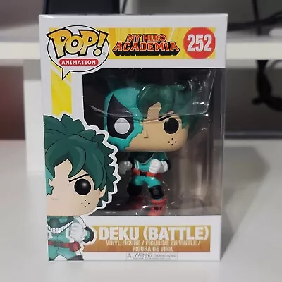 Funko Pop Animation My Hero Academia Deku Battle 252 Vinyl Figure • $30