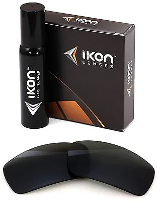 $32.90 • Buy Polarized IKON Replacement Lenses For Oakley Pit Bull Sunglasses Black
