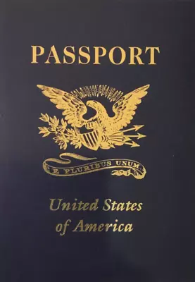 Marcel Schurman- Travel- Bon Voyage- US Passport Card- Gold Foil • $3.99