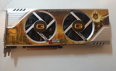 £84.95 • Buy Gainward GTX 580 GeForce Nvidia 1.5gb DDR5 GPU Graphics Video Gaming Card