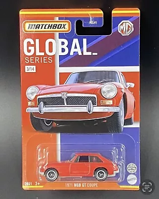 Matchbox Red ’71 MGB GT Coupe • $3.55