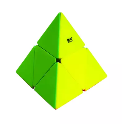 QiYi Pyramorphix Cube Magic Speed Cube Stickerless Professional Fidget Toys Qiyi • $9.50