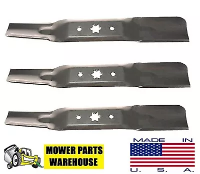 3 Repl Cub Cadet Mower Blades 942-05052a 742-05052a Rzt L50 S50 Xt1 Lt50 Gt50  • $35.75