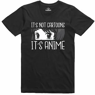 Mens Anime T Shirt Manga Japan Geek Regular Fit Tee • £11.99