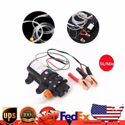 5L/Min Marine Auto Transfer Pump Oil Extractor Oil Change Pump Suction Vacuum • $26