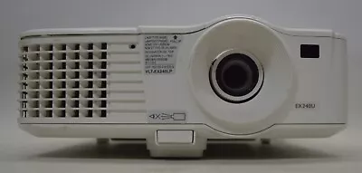 Mitsubishi EX240U 2000:1 2500 Lumens DLP 1024x768 Projector W/Lamp *No Remote* • $31.99