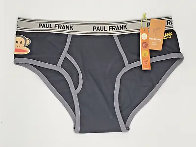 2000's PAUL FRANK MONKEY MASCOT  Mens Black Briefs XL Vintage Underwear • $199.99
